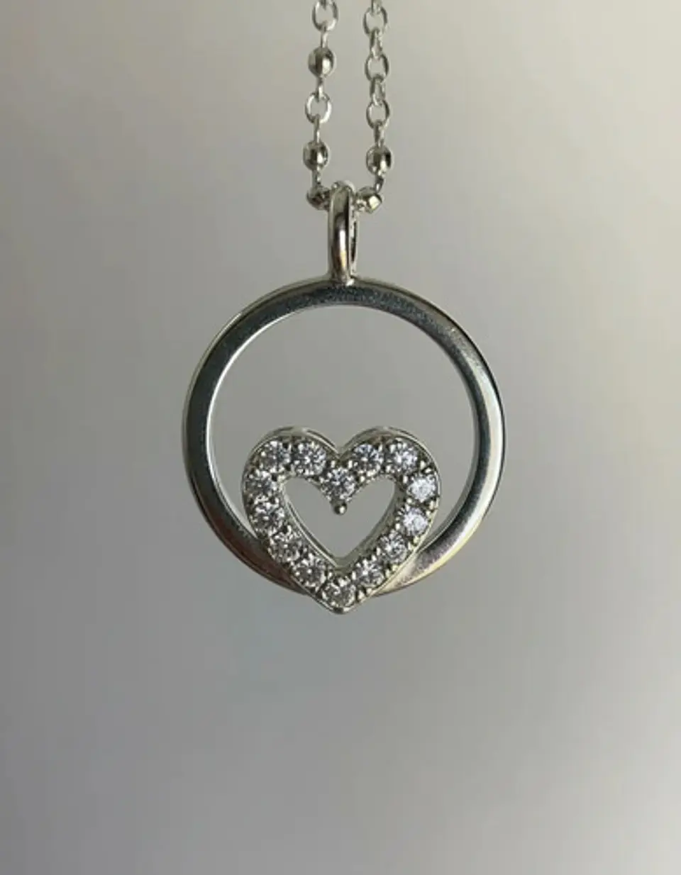 Collar De Plata Corazoncito Plata Fina 925 Para Dama 2