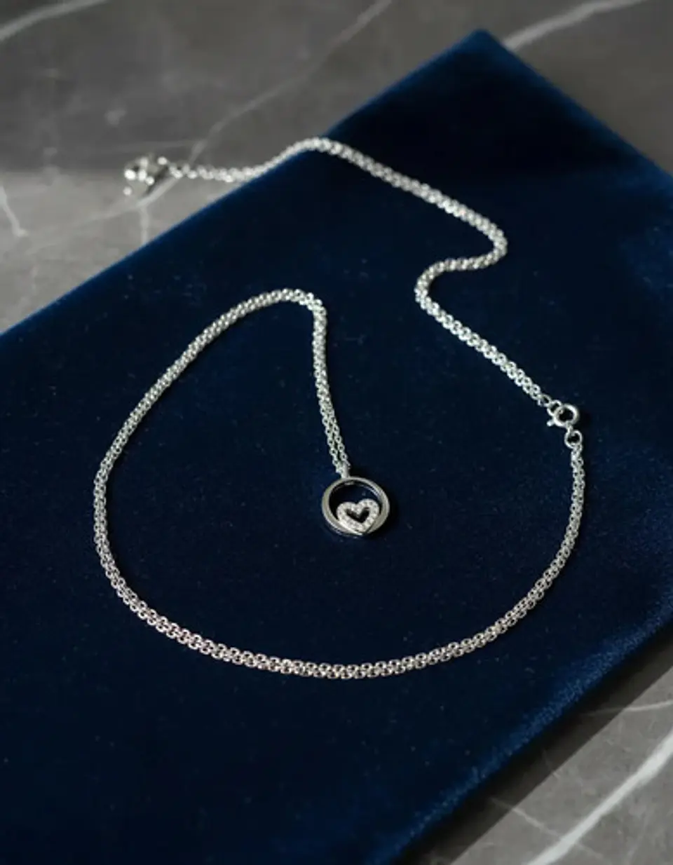 Collar De Plata Corazoncito Plata Fina 925 Para Dama 3
