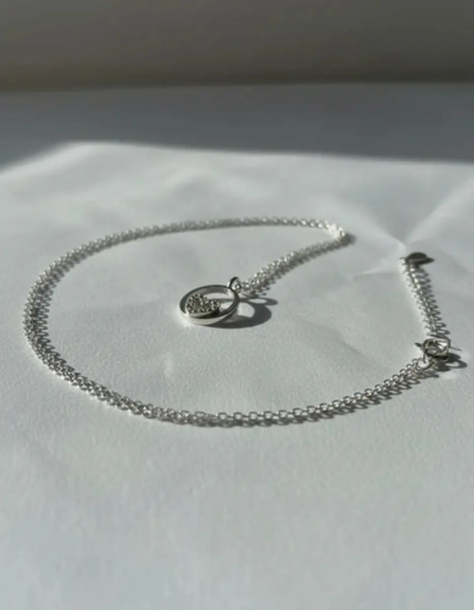 Collar De Plata Corazoncito Plata Fina 925 Para Dama 4