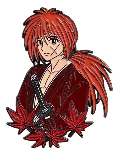 Pins De Himura / Rurouni Kenshin / Broches Metálicos (pins)