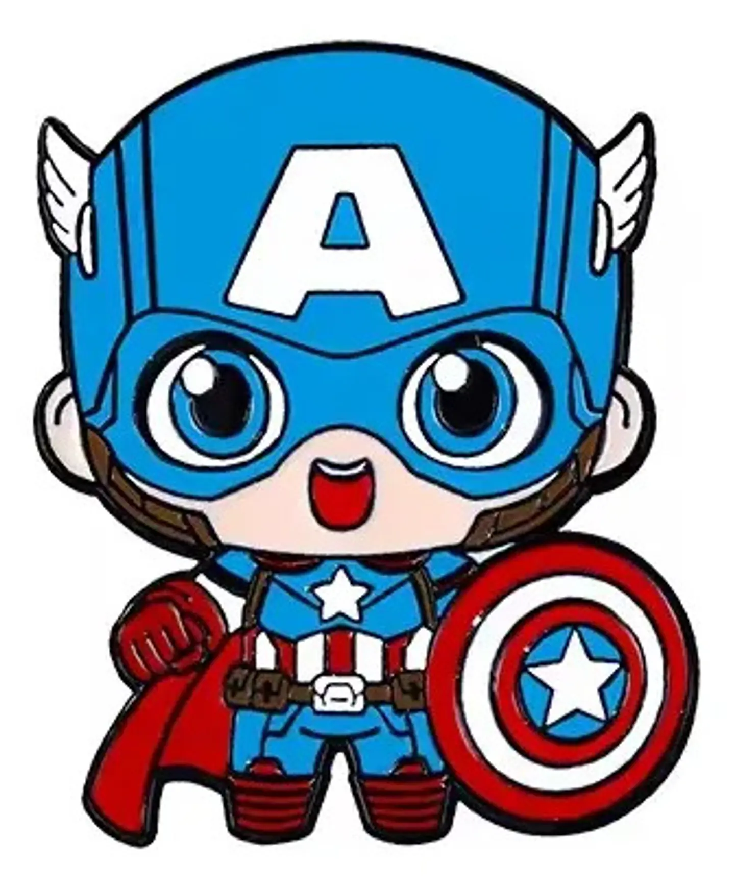 Pins De Capitan America / Broches Metálicos (pines) 1