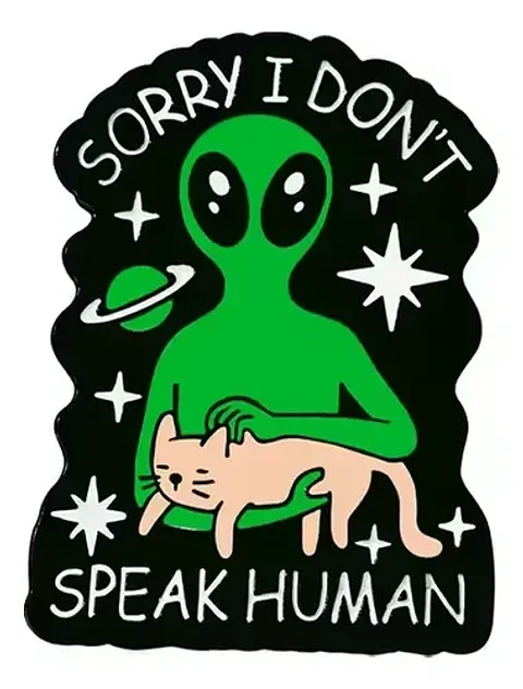 Pins De Aliens / Marcianos / Broches Metálicos (pins)