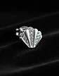 Aros De Plata 925 Concha De Circones Brillantes Mujer - Miniatura 4
