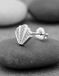 Aros De Plata 925 Concha De Circones Brillantes Mujer - Miniatura 5