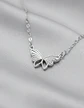 Collar Plata Fina 925 Elegante De Mariposa Dama - Miniatura 3