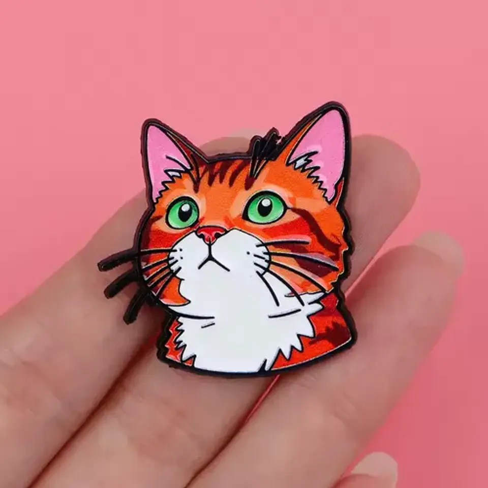 Pins De Gatitos / Gatos Kawaii / Pines Metálicos (broches) 1