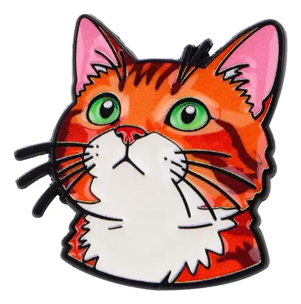 Pins De Gatitos / Gatos Kawaii / Pines Metálicos (broches) 3