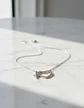Collar De Plata Corazón Con Cruz Elegante Para Dama - Miniatura 3
