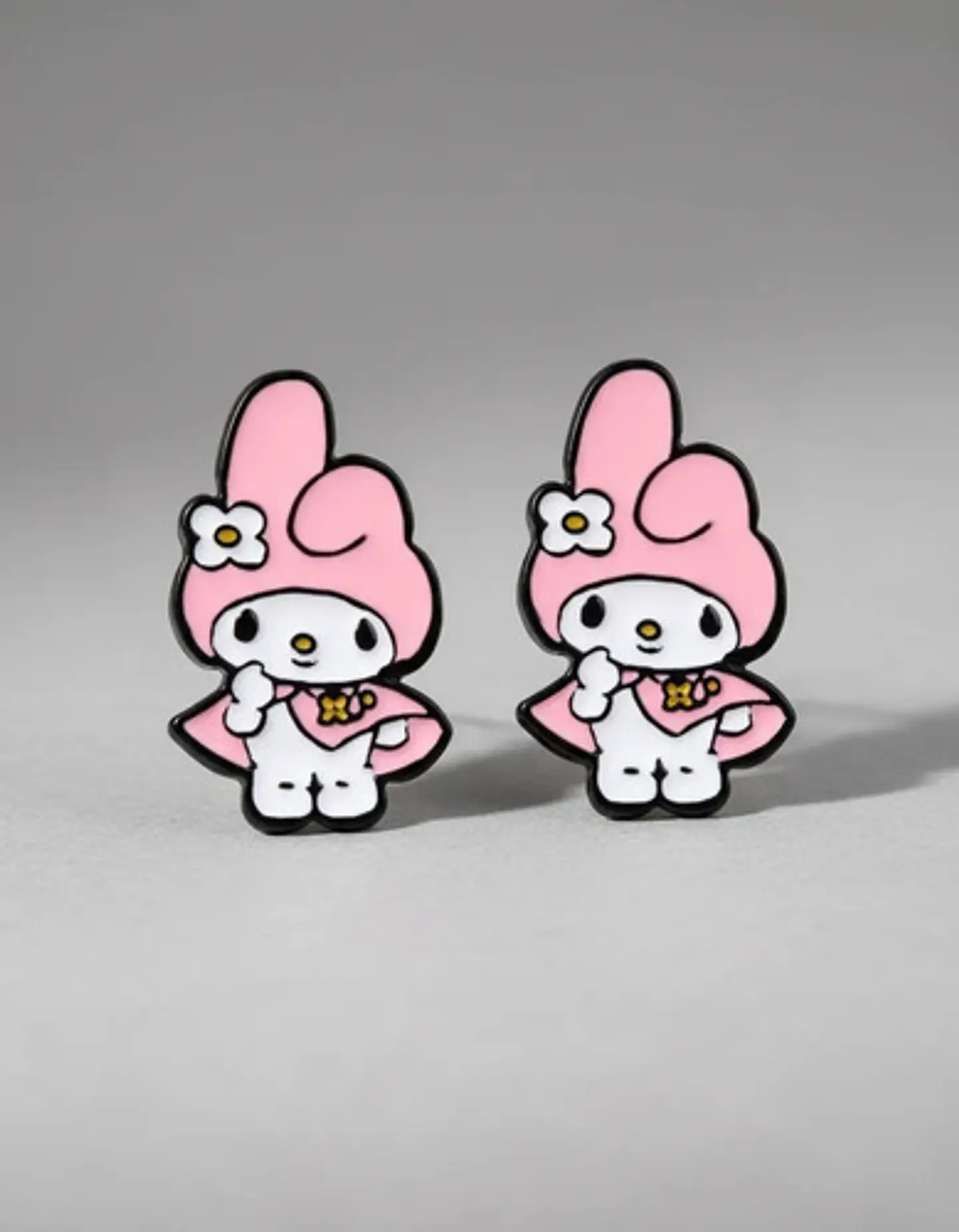Aros Aretes Pendientes De My Melody / Acero Quirúrgico 4