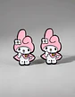 Aros Aretes Pendientes De My Melody / Acero Quirúrgico - Miniatura 4