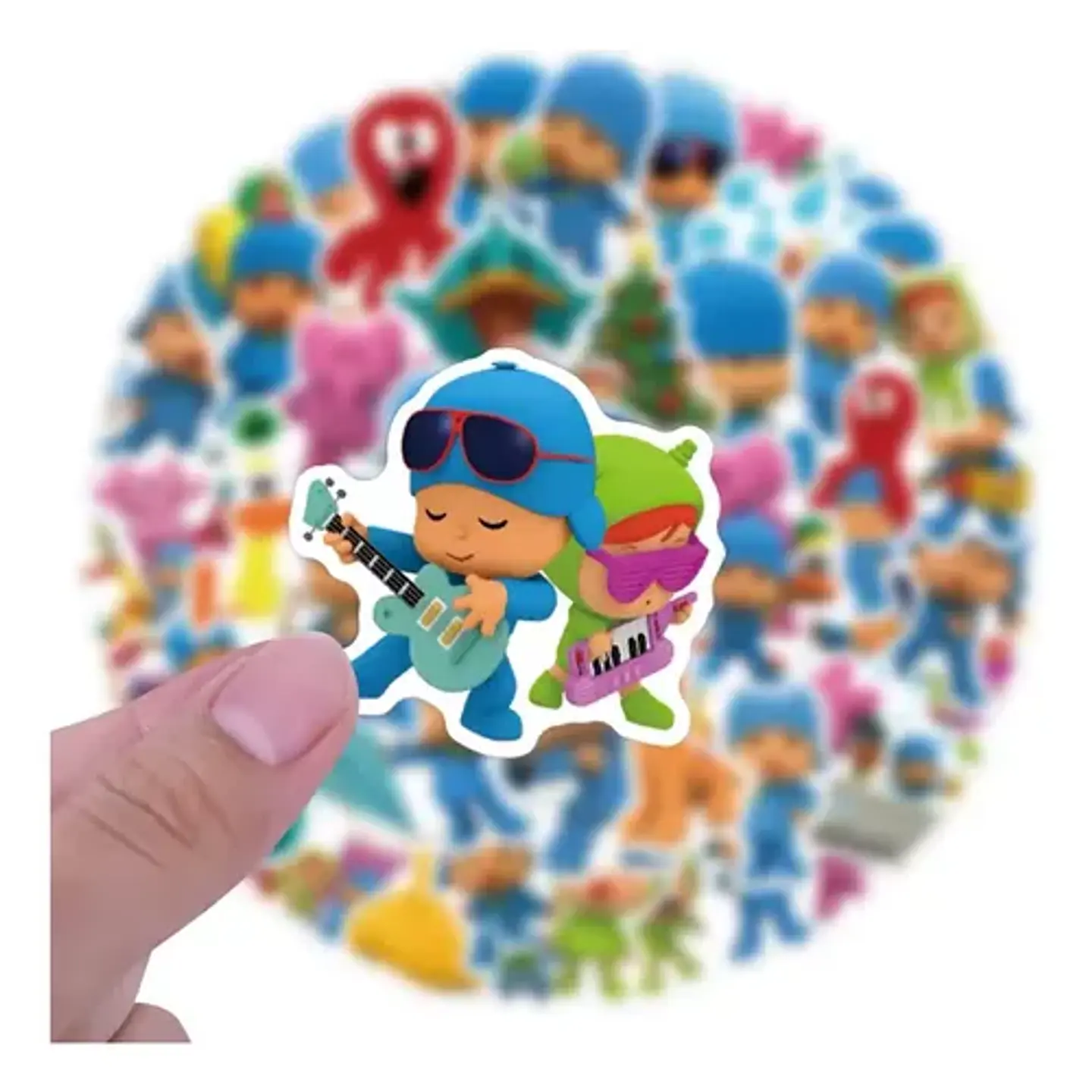 Pocoyo - Set De 50 Stickers / Calcomanias 2