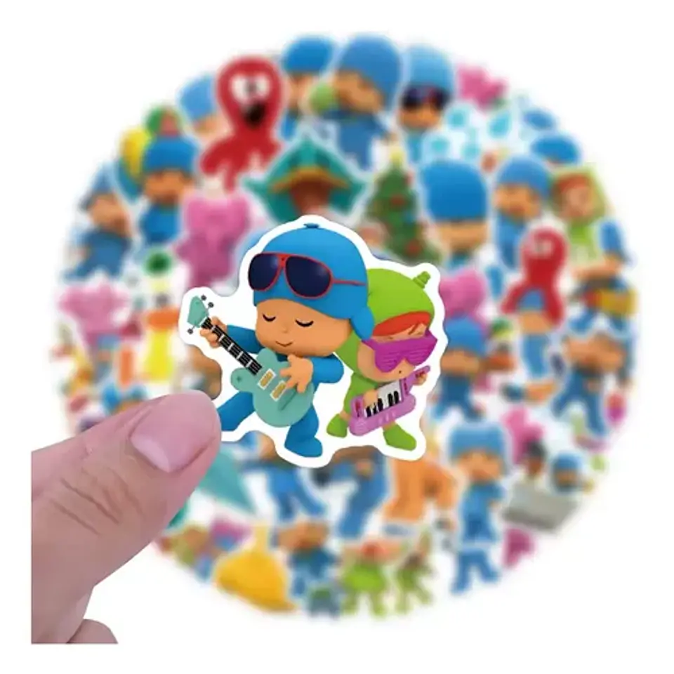 Pocoyo - Set De 50 Stickers / Calcomanias 2