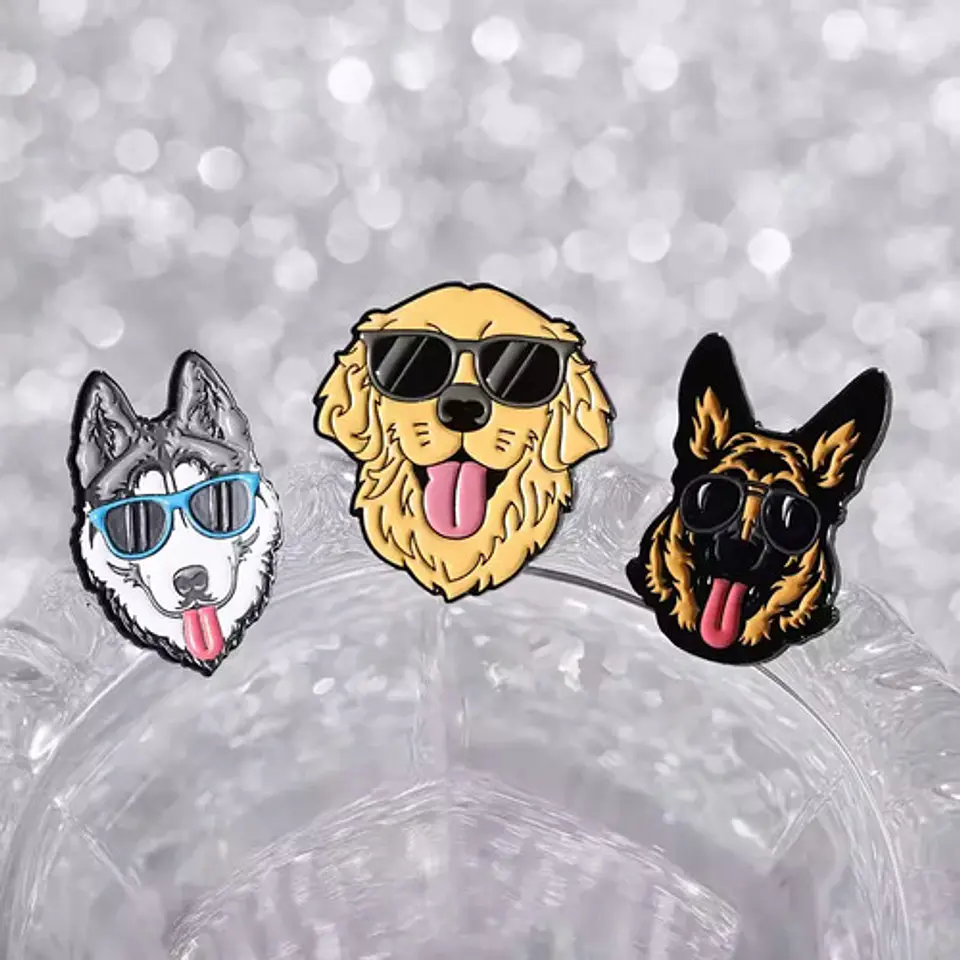 Pins De Perritos / Perros Bonitos / Broches Metalicos 2
