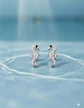 Aros De Plata 925 Diseño Caballitos De Mar - Miniatura 3
