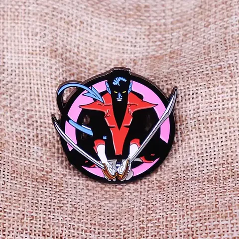 Pins De Nightcrawler / Marvel Comics / Broches Metálicos