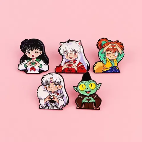 Pins De Inuyasha - Inuyasha / Broches Metálicos