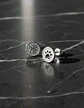 Aros De Plata 925 Diseño Huella De Mascotas - Miniatura 1