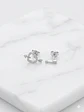 Aros De Plata 925 Diseño Corazón Flechado - Miniatura 2
