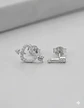 Aros De Plata 925 Diseño Corazón Flechado - Miniatura 4