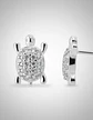 Aros De Plata 925 Diseño Tortuguitas - Miniatura 4