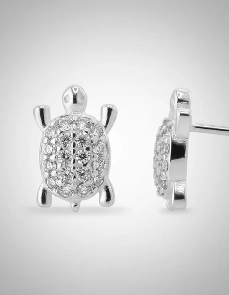 Aros De Plata 925 Diseño Tortuguitas 4
