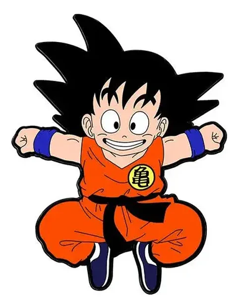 Pins De Goku / Dragon Ball Z / Broche Metalico