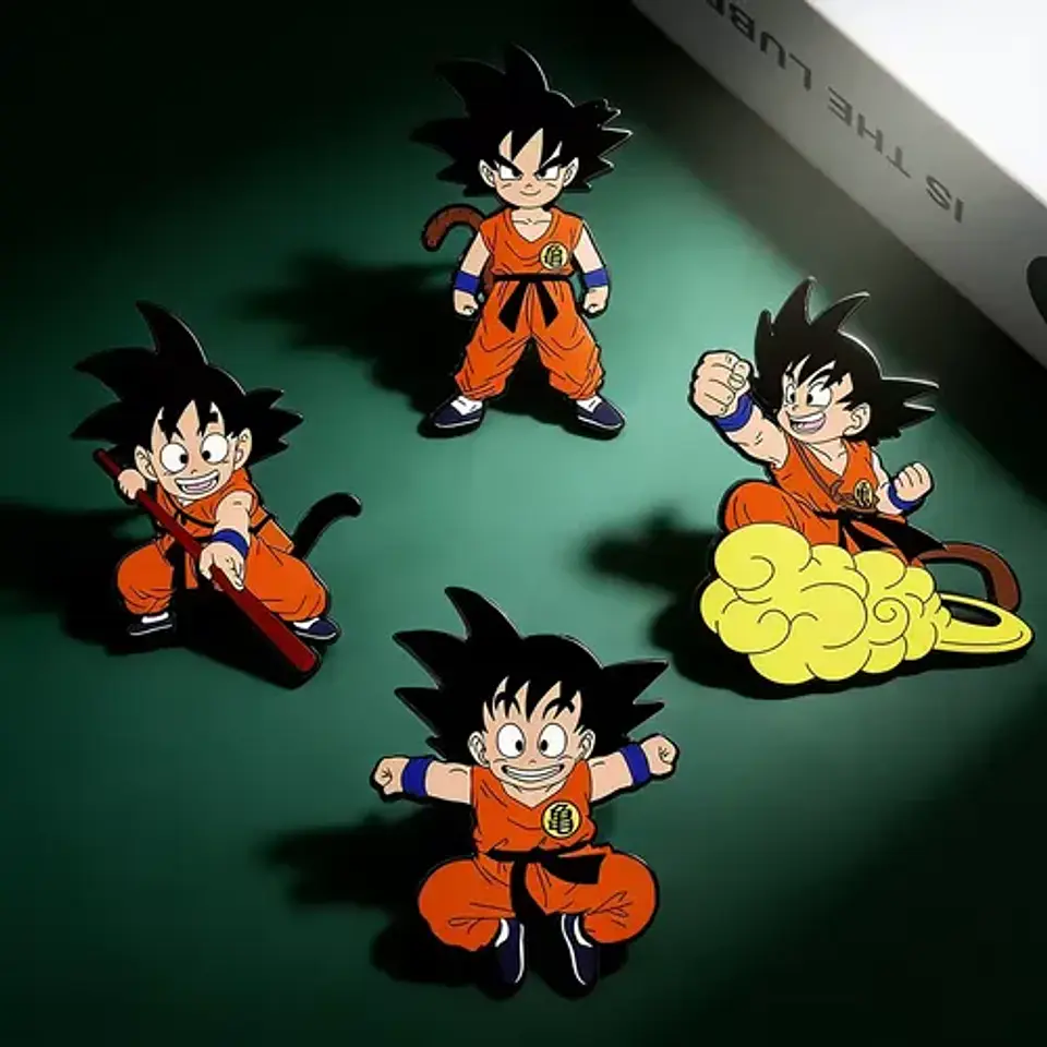 Pins De Goku / Dragon Ball Z / Broche Metalico 2