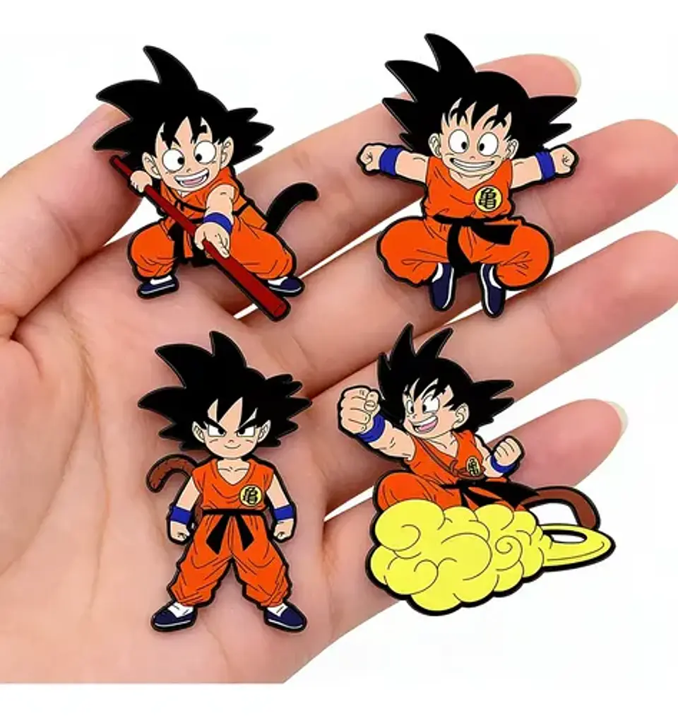 Pins De Goku / Dragon Ball Z / Broche Metalico 3