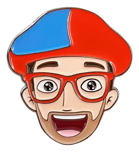 Pins De Blippi  / Pines Metálicos (broches)
