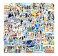 Set 100 Stickers De Bluey - Pegatinas / Calcomanias - Miniatura 2
