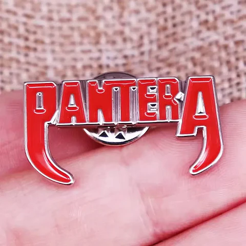 Pins De Pantera / Bandas / Pines Metálicos (broches)
