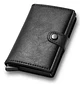 Billetera Tarjetero De Cuero Premium Con Broche - Miniatura 3