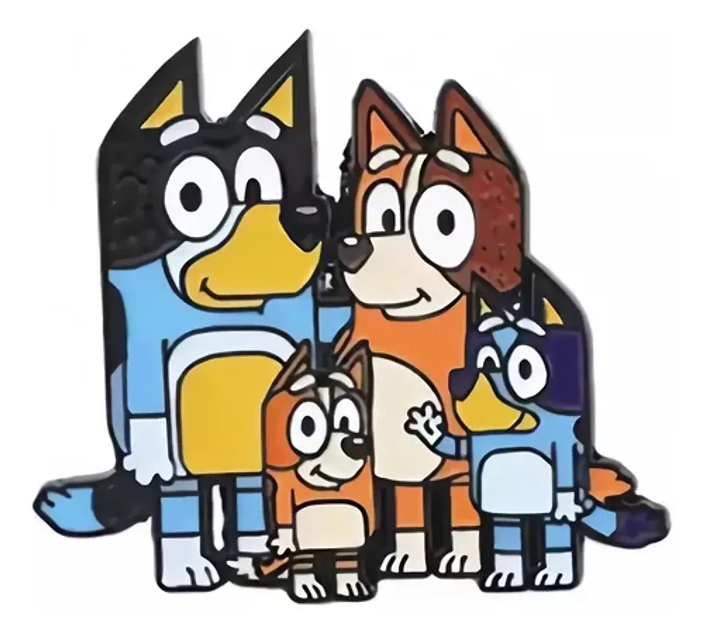 Pins De Bluey / Bluey Y Sus Amigos / Broches Metálicos 1