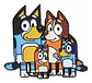 Pins De Bluey / Bluey Y Sus Amigos / Broches Metálicos - Miniatura 1
