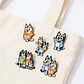 Pins De Bluey / Bluey Y Sus Amigos / Broches Metálicos - Miniatura 5