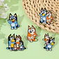 Pins De Bluey / Bluey Y Sus Amigos / Broches Metálicos - Miniatura 6