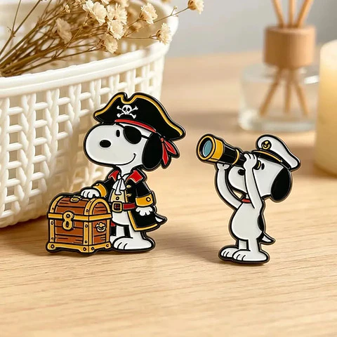 Pins De Snoopy / Peanuts / (pines) Broche Metálicos