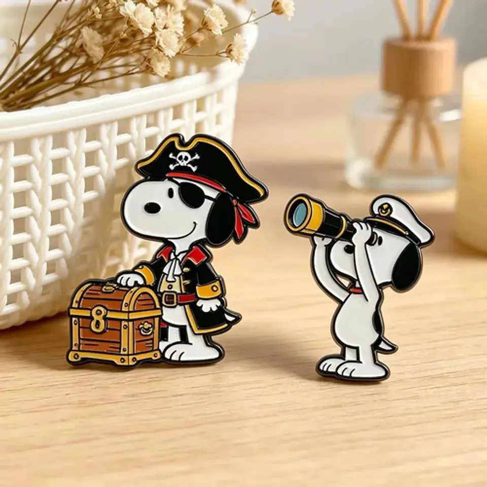 Pins De Snoopy / Peanuts / (pines) Broche Metálicos 2