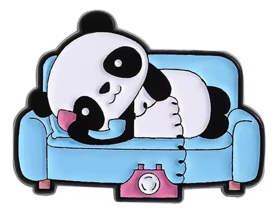 Pins De Panda Kawaii / I Love Panda / Pines Metalicos 1