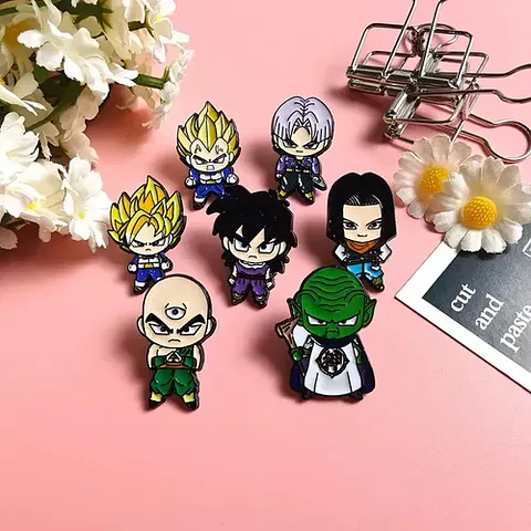 Pins De Dragon Ball Z / Dragon Ball Super / Broche Metálicos