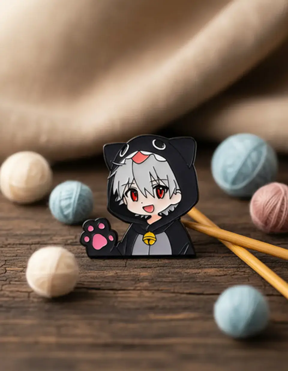 Pins De Kaworu Nagisa / Evangelion / Broches Metálicos 3