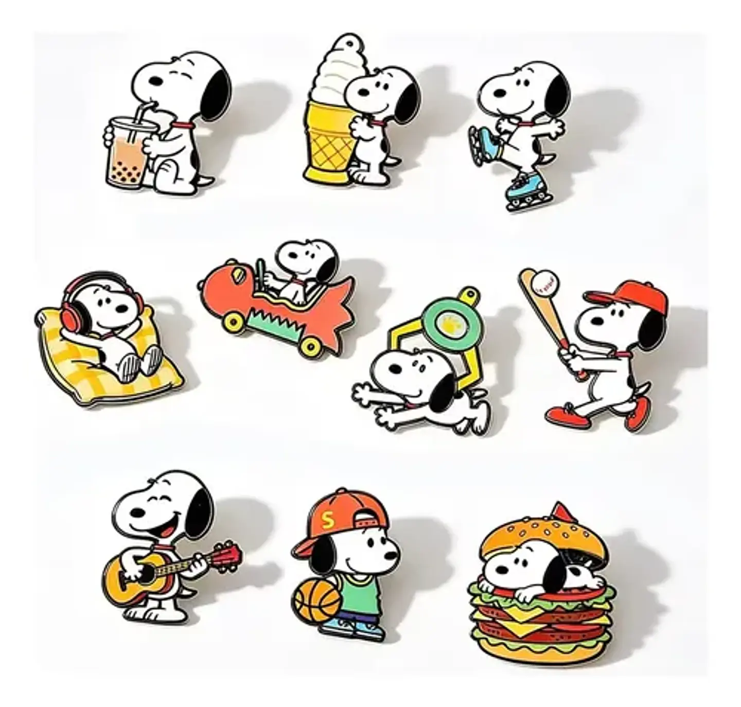Pins De Snoopy / Peanuts / Broches Metálicos 3