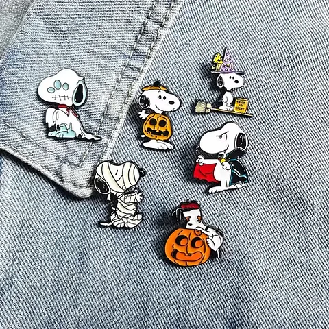 Pins De Snoopy / Peanuts / Broches Metálicos
