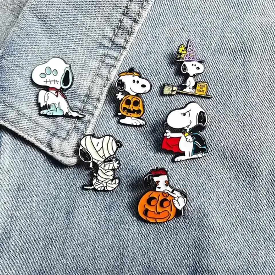 Pins De Snoopy / Peanuts / Broches Metálicos 2