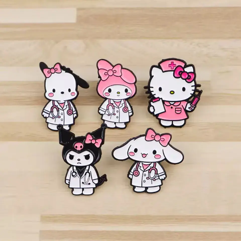 Pins De Hello Kitty / Hello Kitty / Broche Metálico 3