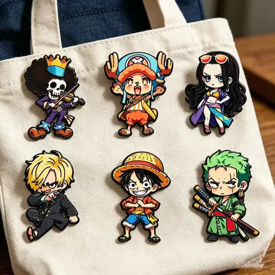 Pins De One Piece / One Piece / Broches Metálicos 3