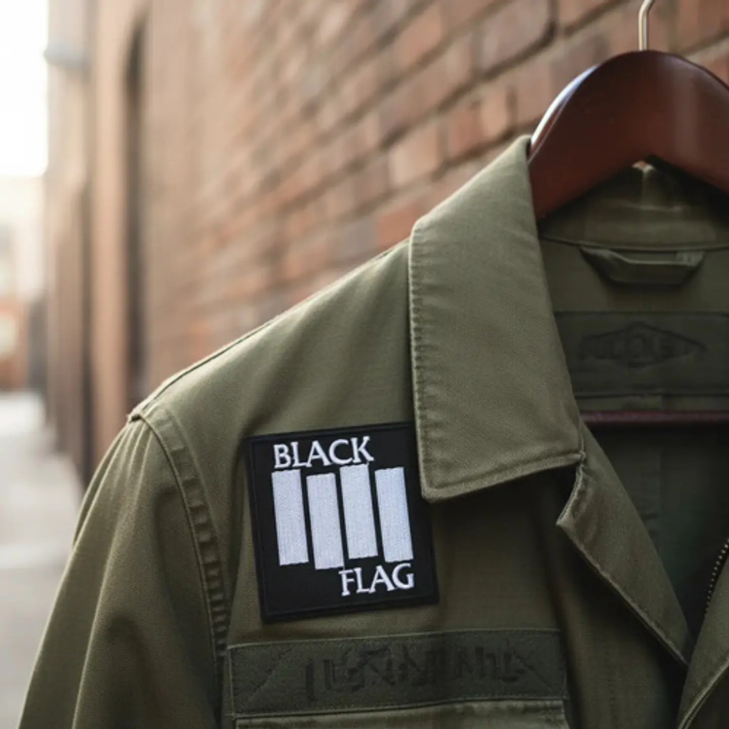 Parches Para Ropa - Black Flag / Termoadhesivo 2