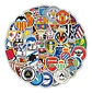 Clubes De Fútbol - Set De 50 Stickers / Calcomanías  - Miniatura 1
