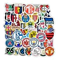 Clubes De Fútbol - Set De 50 Stickers / Calcomanías  - Miniatura 2