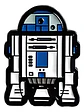 Pins De R2-d2 / Star Wars / Broches Metálicos (pines) - Miniatura 1